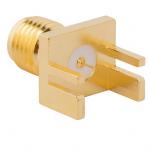 RF Connector SMA PCB End Launch Jack 50 Ohm (Jack, Female) L14.3mm